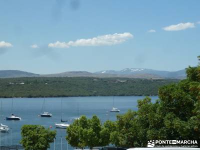 Piragua El Atazar;la almudena fiesta excursiones fin de semana rutas culturales madrid